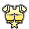 A one star piece of armour