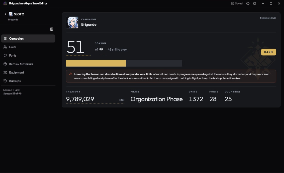 Campaign Screen