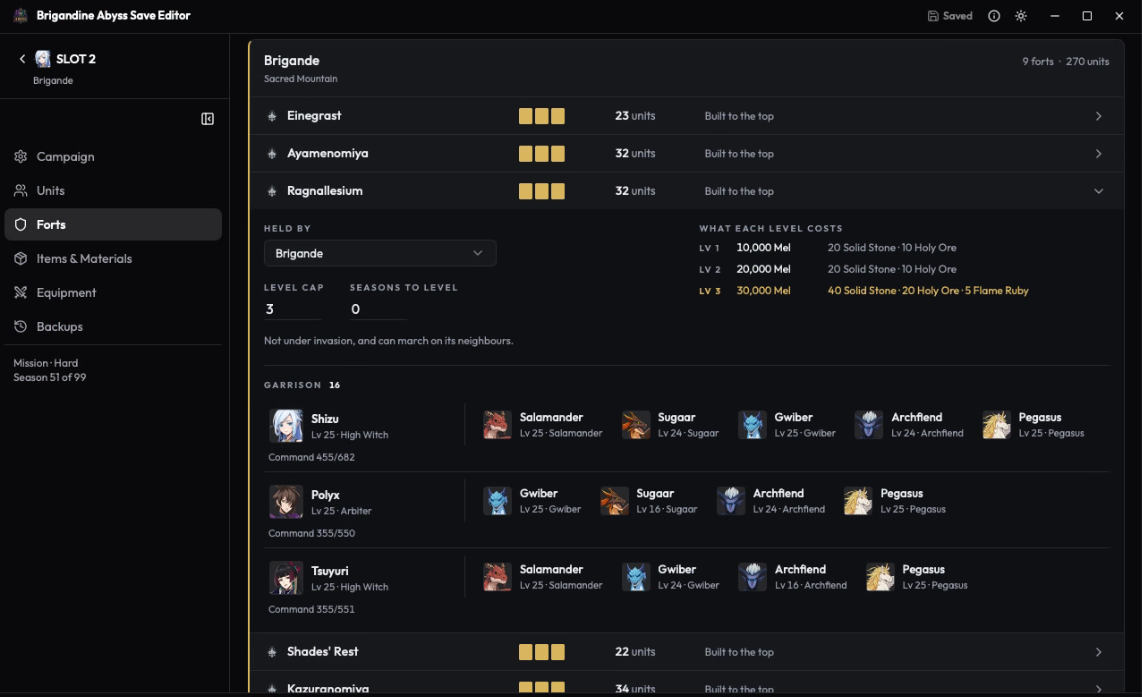 Forts Screen
